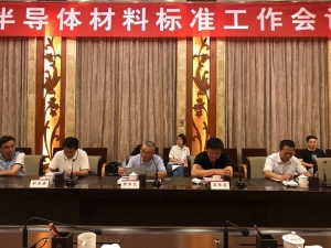 半導體材料標準工作會議在湖北宜昌順利召開
